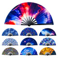 Personalized Large Small Big Woven Wedding Plastic  Fans Chinese Fan Hand Folding Custom Hand Fan for Wedding