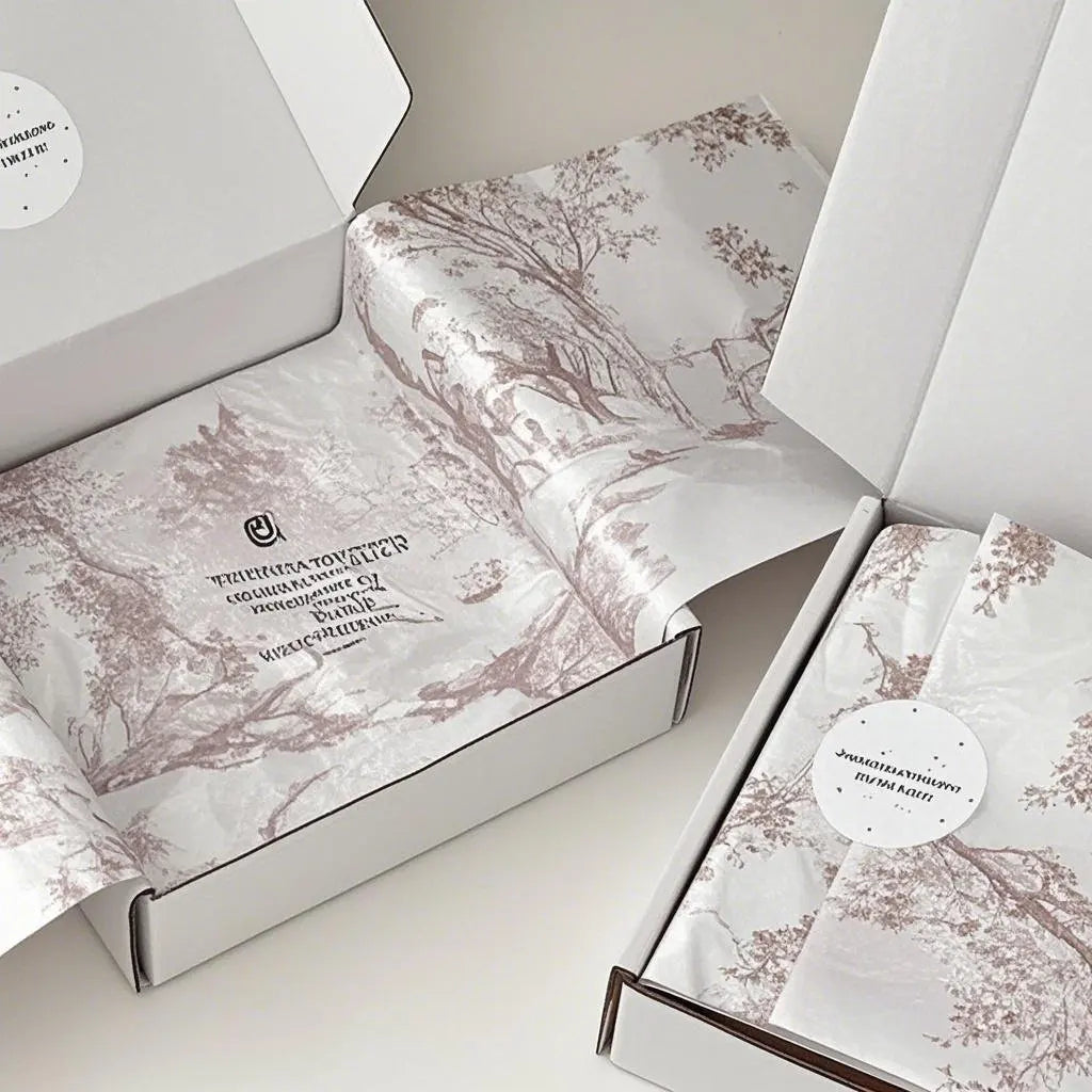 Foil Tissue Paper for Shiny Fashion Wrapping