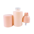 Wholesale 30ml Macaron Color Matte pink Blue Beige Glass Serum Bottle with Cream Pump