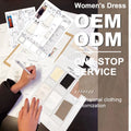 Custom Design Your Brand Clothing Cut and Sew Service Manufacturing Company Dress Makers Custom Womens Clothing Manufacturers