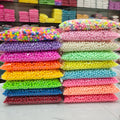 Wholesale Plastic Straight Hole Candy Color Spacer Acrylic Polymer Clay Beads Beaded Accessories for Diy Jewelry Making