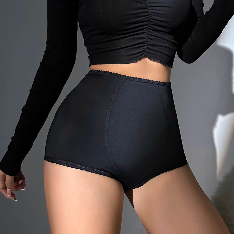 Newest High Waist Under Dress Wear Tummy Control Panties No Rolling up Smooth Women's Panty Ladies Underwear Panties