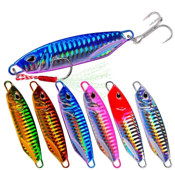 SNEDA Wholesale Sinking Metal Jig Fishing Lure 10g 15g 20g 30g 40g 50g Bionic Lead Fish Swimbait