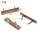 45*10mm Blank Rectangle Metal Bag Nameplate Label Tag Handbag Accessories Hardware Handbag Label
