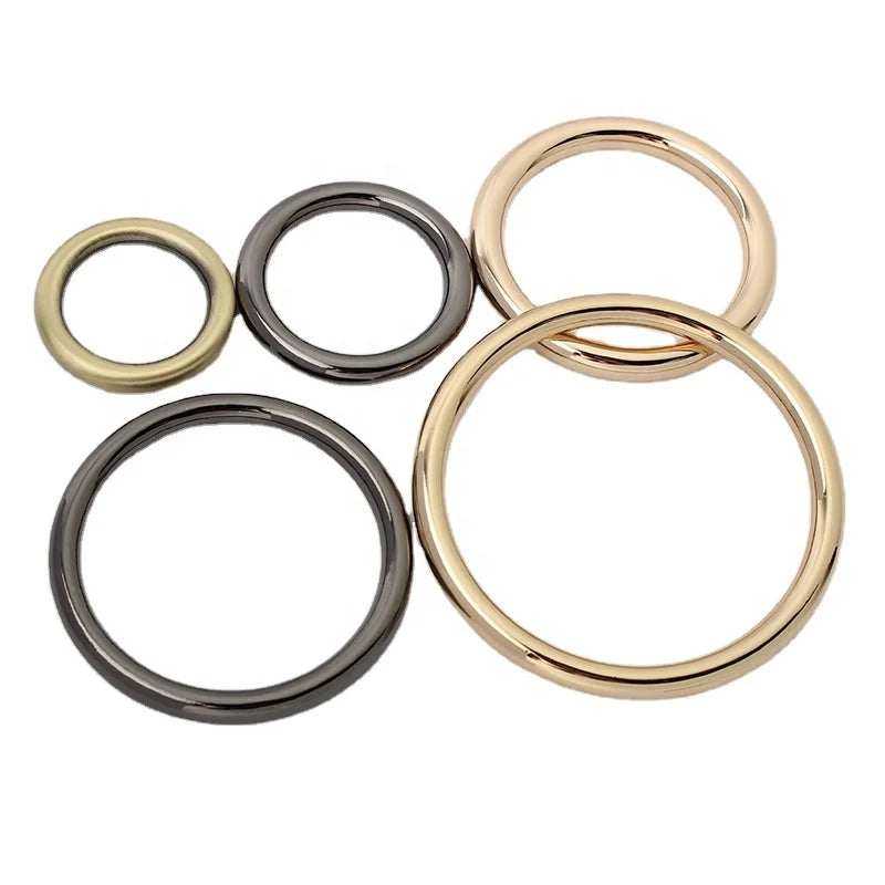 Nolvo World 25Mm 32Mm 44 50 63Mm Metal  Buckle Round Welded Purse O Ring Circle Ring Buckle Webbing Carabiner  for Bag Hardware