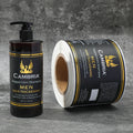 Custom Cosmetic Product Label Design Business logo Printing Gold Foil Labels Adhesive Paper Waterproof Stickers