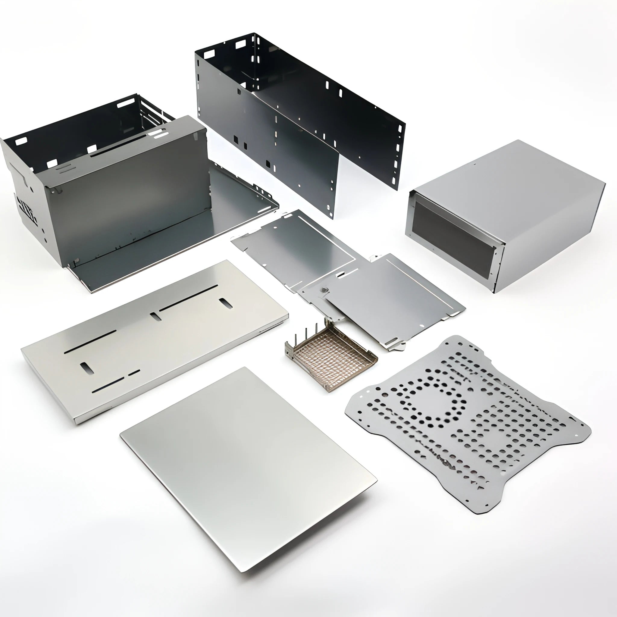 TZR Custom Metal Fabrication Services Laser Cutting Panel Stamping Bending Parts Aluminum Stainless Steel Sheet Metal Parts