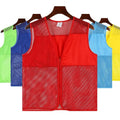 OEM logo Custom Factory Supermarket Warehouse Work Wear Unisex Men Women Working Uniform Vest Work Vests