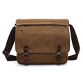 2024 Fashion Sling Canvas Satchel Casual Briefcases Laptop Bag Messenger Bag for Men Retro