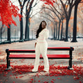 Autumn Long Sleeve Zipper Coat Leggings Casual Coat Top and Long Pants 2 Piece Fall Set Women