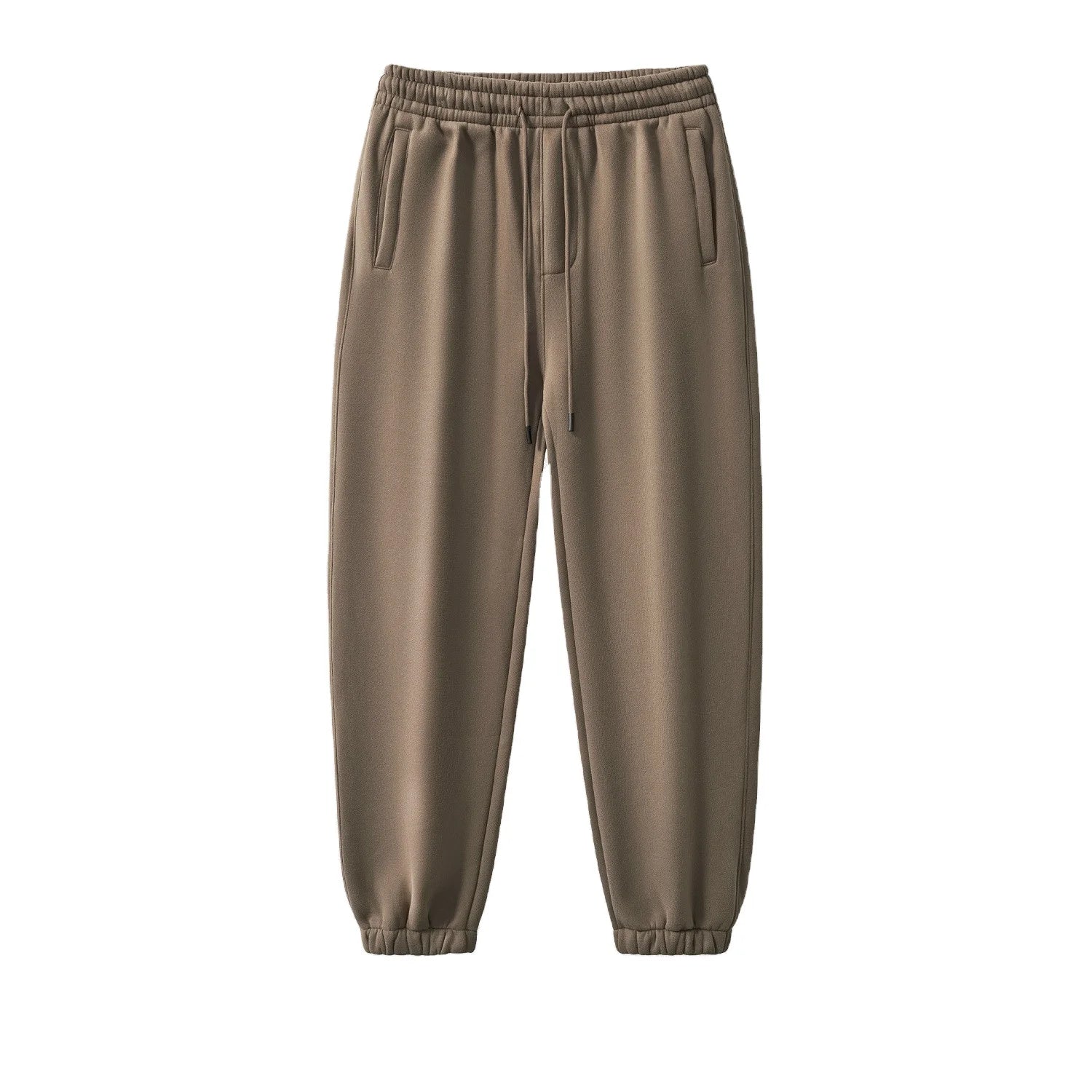Wholesale Custom Elastic Waist Casual Running Loose Casual 350gsm Fleece Jogger Sweat Pants