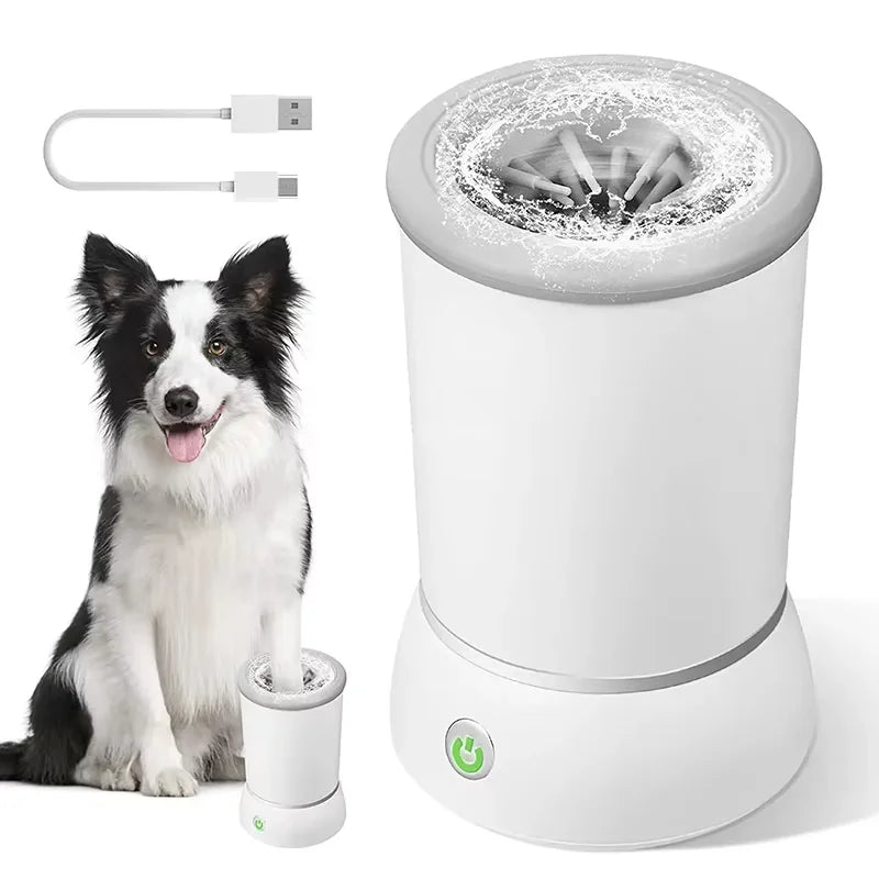 Most Popular Pet Cleaning & Bathing Automatic Pet Paw Cleaner Cup Portable Soft Silicone Massage and Cleaning Dog Foot Cup