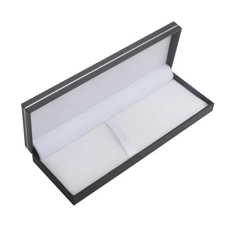 Wholesale Promotional Retails Present Display Black Gift Items Package Box Pen Set Packing Pen Case With Custom Logo Printing