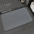 FEEPOP Microfiber Solid Absorbent Eco-Friendly Bathroom Rug Foot Mat Machine Made