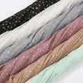 Hot Selling 2022 Tudung Bawal Polyester Shawl Muslim Hijab With Gold Stamping for Women