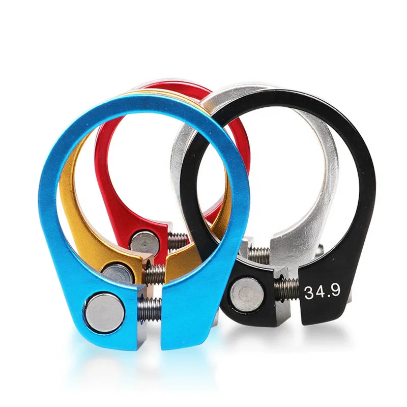 IRONDONKEY Mountain Bike Quick Removal Tube Clip Aluminum Alloy Tube Lock Clip Highway Bike Seat Post Clamp Other Bicycle Parts