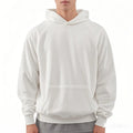 Men's 5XL 600gsm Running Hoodie Heavy Cotton Winter Streetwear Luxury Quality Oversized Pullover Sweatshirt