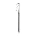 IRONDONKEY Tent Pegs and Mallets Tripod Stainless Steel Pet Ground Spike 420 Tent Stakes Outdoor Tent Pegs