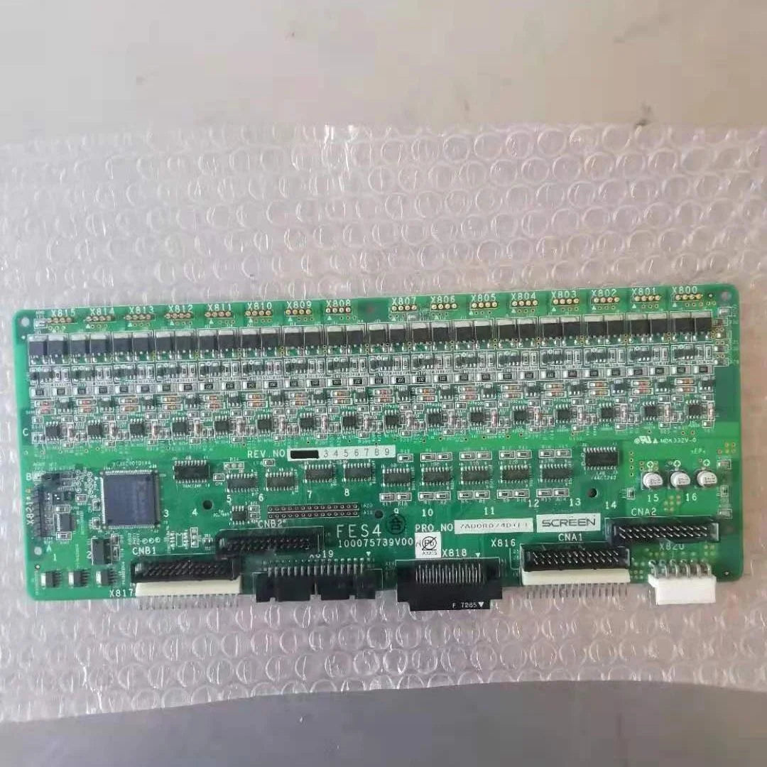 Repaired Screen CTP PTR 8600 Plate Processor Plate FES4 PCB 100075739V00