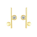 CZCITY New CZ Earrings Charms Korean Cute 925 Silver Women Stud Fancy Earring 2026 Wholesale