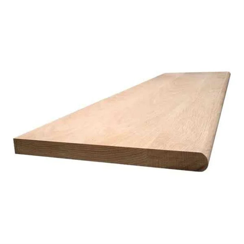 High End Custom Solid Red Oak Wood Staircase Household Wooden Stair Treads Steps