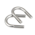 5pcs/lot M10*L DIN3570 Stainless Steel U-shaped Tube Clamp U-bolts M10*22/25/27/33/38/42/45-89/102/108