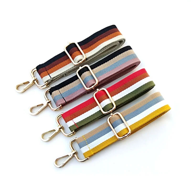 Meetee B-J130 3.8cm Bag Shoulder Strap Belt Widening Long Ribbon Bag Strap