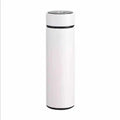 Sublimation 500ml Vacuum Smart Reminder Thermos Flask Led Digital Temperature Display Stainless Steel Cup Water Bottle