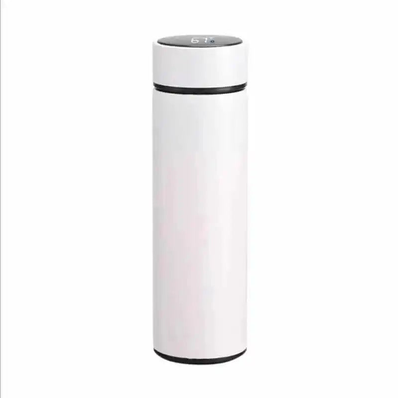 Sublimation 500ml Vacuum Smart Reminder Thermos Flask Led Digital Temperature Display Stainless Steel Cup Water Bottle