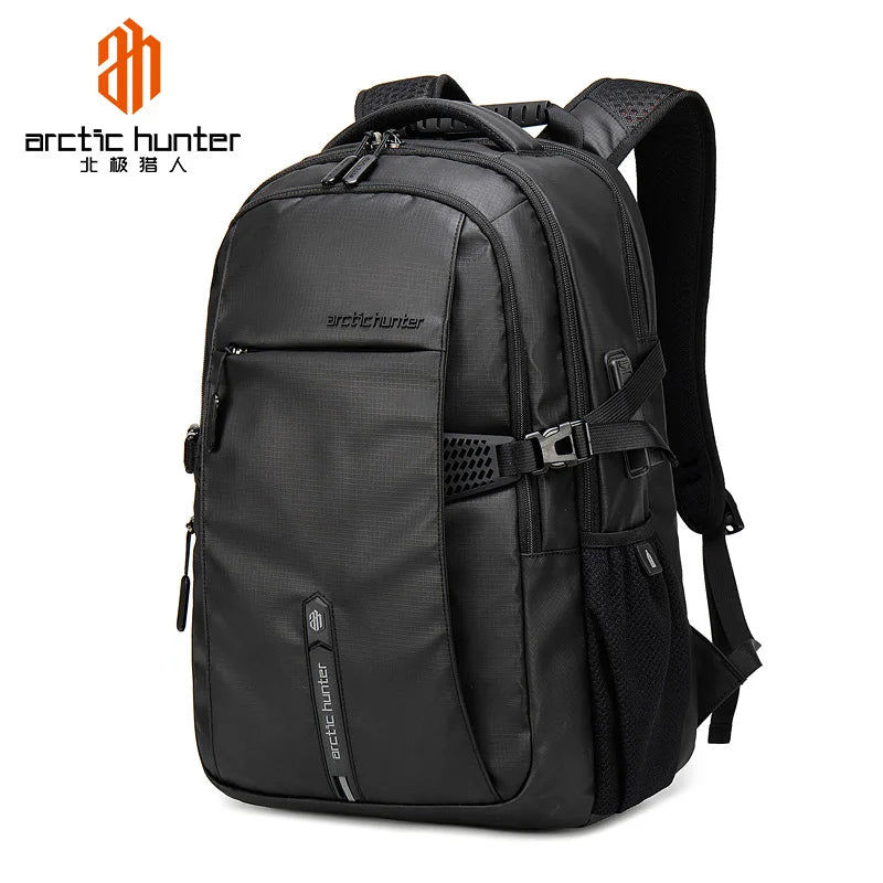 Arctic Hunter Outdoor Sports Polyester Waterproof USB Zipper External Frame Backpack Hiking Travel Picnic Unisex Laptop