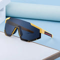DOISYER New Large Frame Cycling Sports Sunglasses Half Frame Fashion Glasses for Men Women Pilot Style PC Material Wholesale