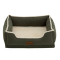 Hot Selling Large Faux Fur Eco-Friendly Sofa Bed for Pets Handmade Rectangle Shape Solid Color Comfortable Washable Durable