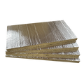Roofing Fireproof and Waterproof Insulation Material Sound Absorbing Foil Facing Basalt Rock Wool Board
