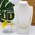 2022 New Arrival Hawaii Gold Plated Pearls Necklace Set Jewelry Necklaces for Women