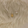 Minimalist Dainty Jewelry Wholesale 925 Sterling Silver Heart Necklace for Women