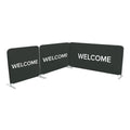 Customized Barricade Barrier Jacket PVC Vinyl Mesh Fabric Barrier Cover for Sports Event Fence Crowd Control Cover
