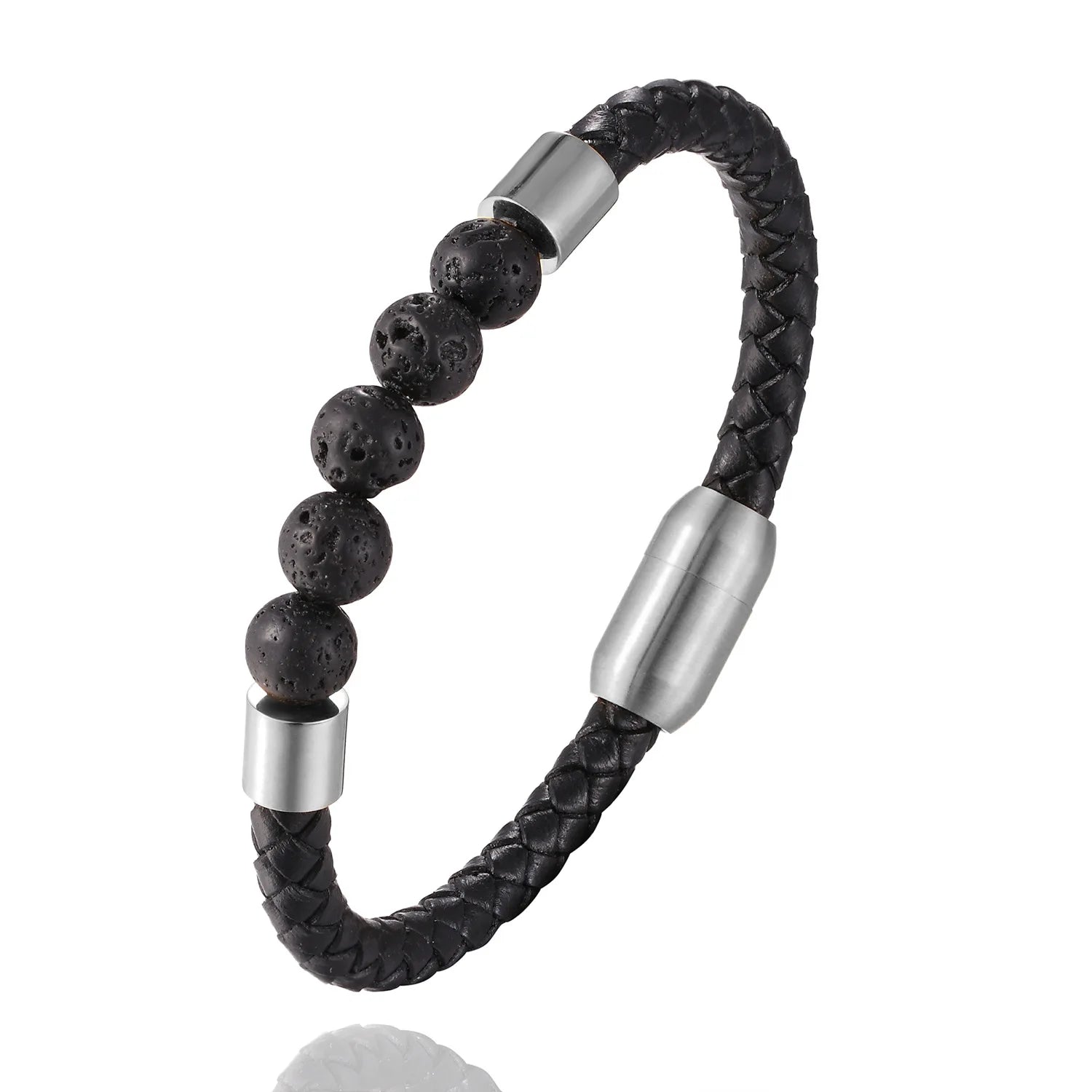 2023 Leather Trend Magnetic Male Women Accessories Real Leather Wrap Jewelry Bracelet