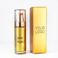 Private Label Vegan Golden Face Body Glow Shimmering Oil Bronzer Highlight Glitter Body Shimmer