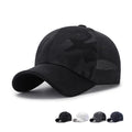 Camo Summer New Sun Shade Breathable Mesh Baseball Cap Men Women Outdoor Casual Baseball Hat Simple Sun Sports Caps