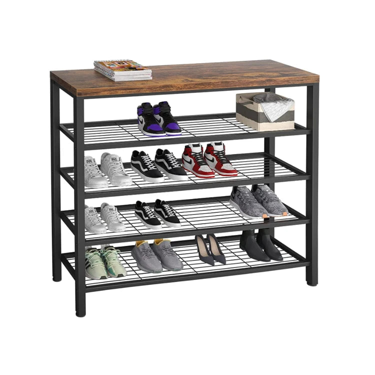 Modern Shoe Cabinet Living Room Furniture Display Racks Hotel Shoe Storage Bench  Metal Shoe Racks