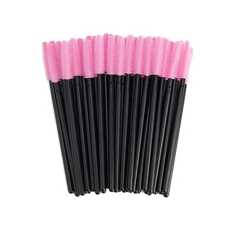 Factory Sells Eyelash Extension Cosmetic Tool Plastic Handle Disposable Mascara Wands