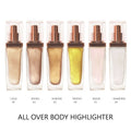 Wholesale Molten Glow All Over Face & Body Highlighter Liquid Spray Private Label Shimmer Highlighter Spray