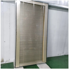 Custom Size Dual Blinds in Double Glass Motorized Insulated with Noise Reduction for Outdoor Use