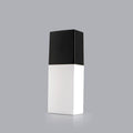 Travel Shampoo Bottles Set White Square 30ml 60ml 80ml 100ml 120ml 150ml Hotel Packaging Skin Care Serum PETG Custom Logo