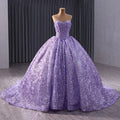 Jancember 241017 Shiny Sleeveless Purple Sweetheart Quinceanera Dresses for 15 Girls