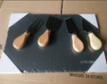 Wholesale 30x20cm Natural Black Slate Stone Slate Plate