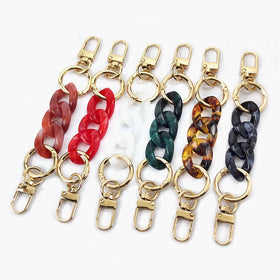 Deepeel AL067 Bag Parts Handbag Accessories Short Purse Chain Plastic Chains Acrylic Bag Chain