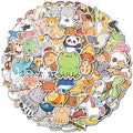 Color Printed Vinyl Logo Design Stickers Custom Die Cut Self Adhesive Die Cut Custom Printing Digital Stickers Label