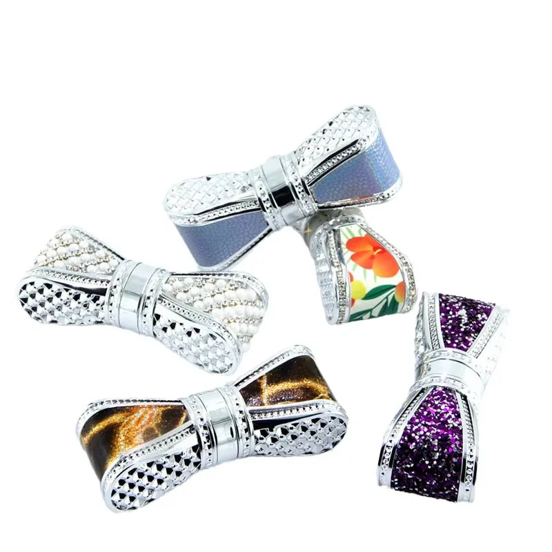 Custom logo Luxury Christmas New Year 31g butterfly Shape Colorful Lipstick Makeup Lip Balm Tube Makeup Package Container