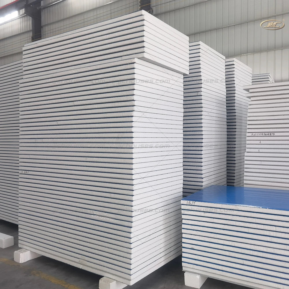 Sandwich Panel for Sale Uaechina Easy Installation Best Price 50mm Eps Metal Building Materials Warehouse Sandwich Panel